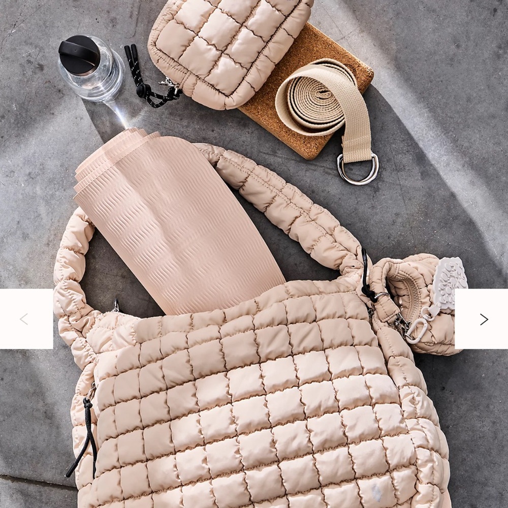 Free People Quilted Carryall Bag - Picture 12 of 13